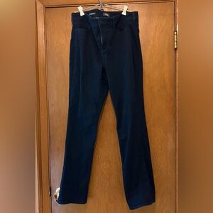 NYDJ Marilyn Straight Jeans, Dark Rinse, Size 16, Lift X Tuck Technology